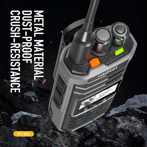 RT-860 Wielopasmowe radio szynkowe HF UHF VHF Dual Band z AM USB LSB CW CB Recepcja - Zdjęcie 11 z 32