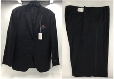 Ralph Lauren Men's Fine Tailoring Classic Fit 2 Piece tuxedo-Black, 44REG 38W