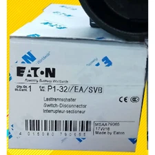 1pcs New EATON MOELLER Isolation switch P1-32/EA/SVB 3P 32A Free ship