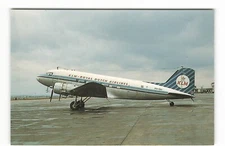Postcard Airline KLM Royal Dutch Airlines Douglas DC-7BF G-ATAB AUC1.