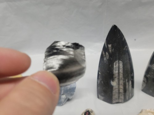 Felsen Fossilien Mineralien Kristalle Konvolut #5542 - Bild 17 von 24