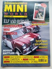 Mini World Magazine October 1993 Elf and Hornet, underrated mini classics, Rally
