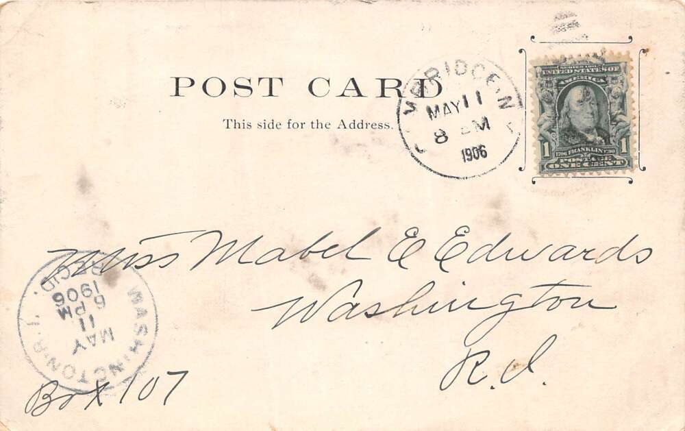 Cambridge New York The Cambridge Hotel Undivided Back Vintage Postcard