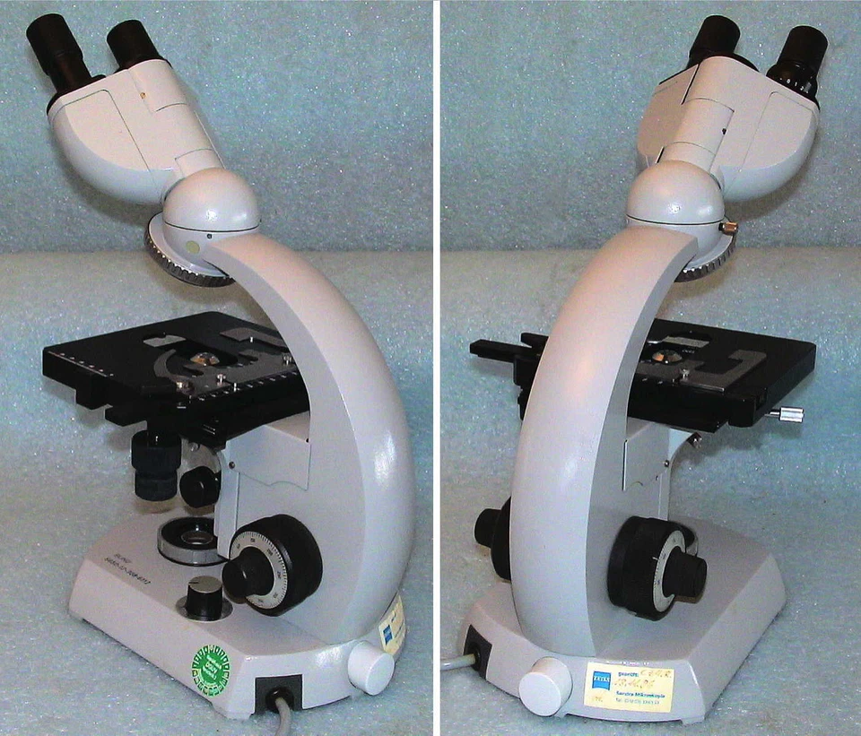 Zeiss Mikroskop STANDARD 16 4x Achromat Microscope Dunkelfeld Polarisa Darkfield - Bild 2 von 4