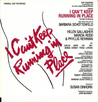 I Cant Keep Running in Place (1981 Off-Broadway Cast) - Audio CD - VERY GOOD