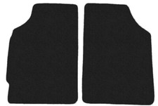 Vorne Fußmatten Velour Anthrazit für Chevrolet Spark III 2009-2015 14xRand