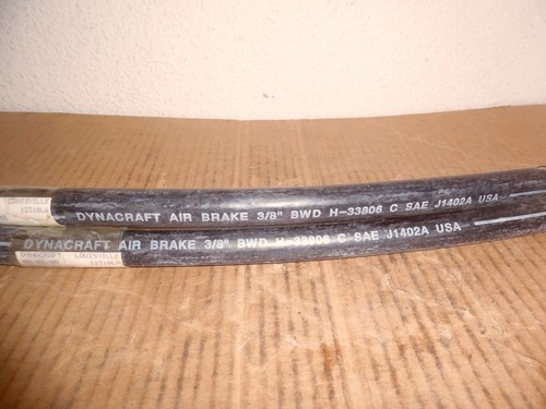 (2) DYNACRAFT 3/8" AIR BRAKE BWD H-33806 C SAE J1402A 18" Fast Ship *2 in Sale - Picture 5 of 5