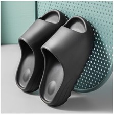 men slipper shoes, Topvivi soft slippers, orange , white and black