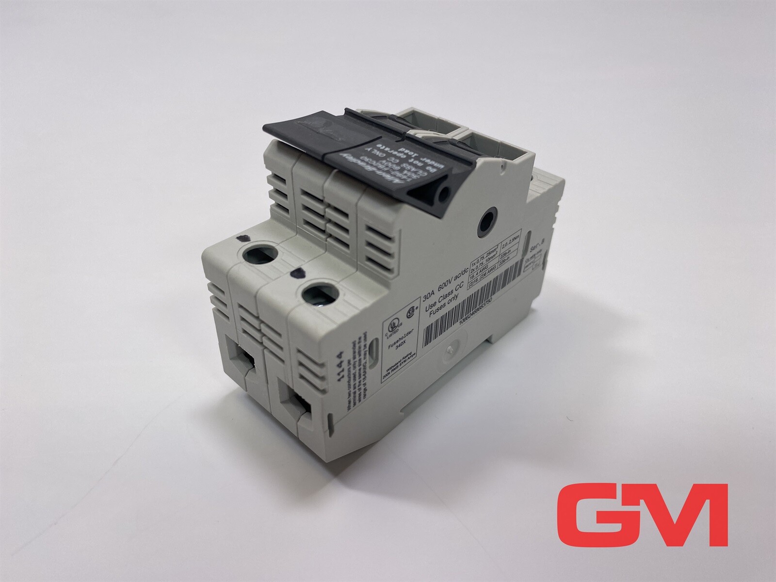 Allen-Bradley Fuse Holder 1492-FB2C30 34DX Series B 30A 600V