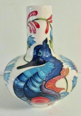 MOORCROFT ~ SEEPFERDCHEN ~ LIMITED EDITION NR. 17/50 ~ EMMA BOSSONS ~ 7''