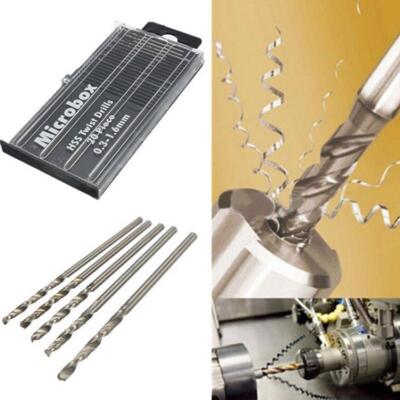 20 Pcs Mini Drill Bit Set HSS Micro Twist Drill Bit Set 0.3mm-1.6mmღ