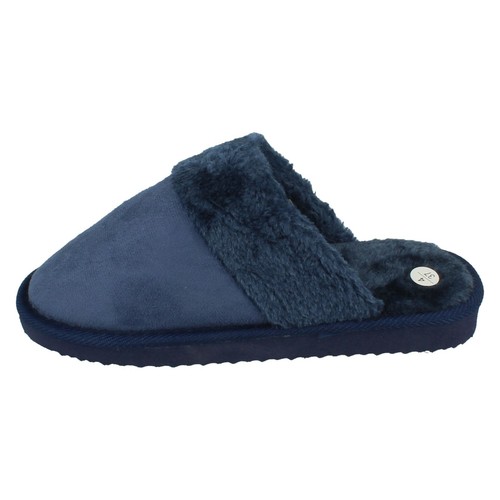 Zapatillas De Casa De Piel Para Dama Spot On X2R112 - Imagen 3 de 21