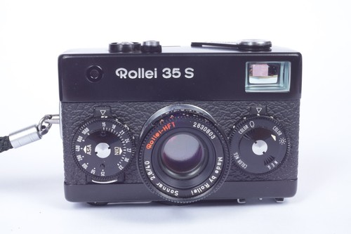 METER WORKS- Rollei 35 S Black 35mm Film Camera w/ 40mm f/2.8 Sonnar - US SELLER - Picture 3 of 11