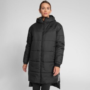 black polo bubble jacket