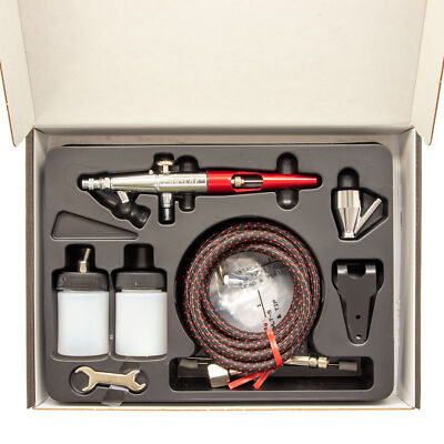 Paasche VL-3MH - Airbrushpistole mit 3 Düsensätzen, Double Action Saugsystem