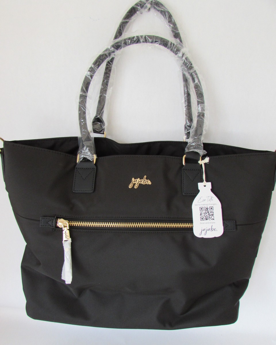 Jujube Black Zion Eco Collection Tote Shoulder Bag Brand New
