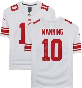white eli manning jersey