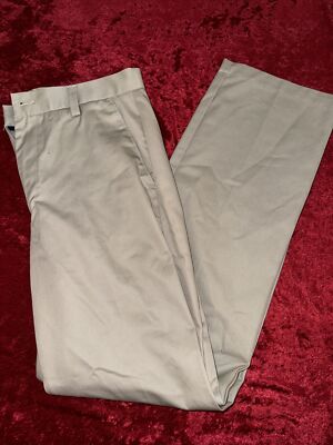 Izod Dress Pants Men's American Chino Khaki Slim Fit 30x32 Lightly Used |  eBay