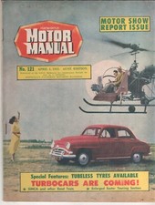 Motor Manual 1955 Apr 1 Simca Aronde Fiat 600 Caravan Supplement Dodge Kingsway 
