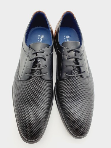 Herren Business Schuhe Schnürer Hochzeit Party Halbschuhe schwarz braun Gr.40-45 - 第 18/34 張圖片