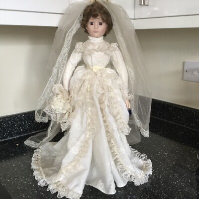 porcelain bridal dolls