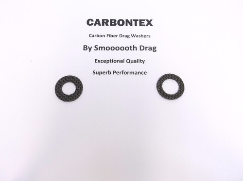 ABU GARCIA REEL PART - 6000 Ambassadeur - (2) Carbontex Drag Washers #SDA204 - Picture 1 of 1