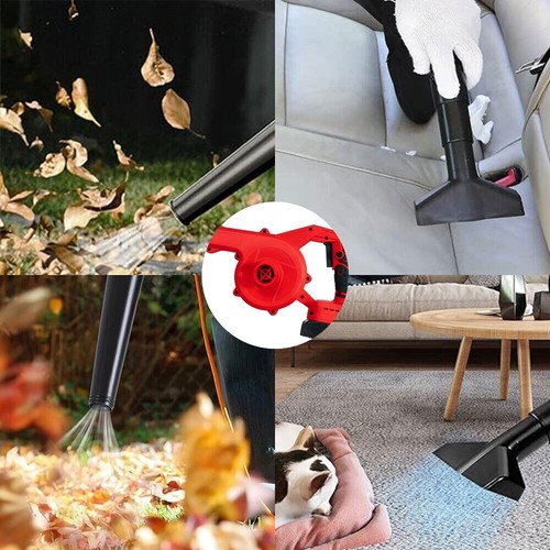 Portable Cordless Leaf Blower Compact Handheld Vacuum Dust Cleaner W/2*Battery - Picture 15 of 17
