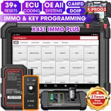 2025 LAUNCH X431 IMMO PLUS PAD VII Key Programming Car Diagnostic Tool ECU Clone