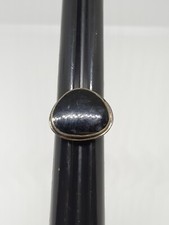 Vintage Sterling Silver 925 Black Onyx Ring Size 8