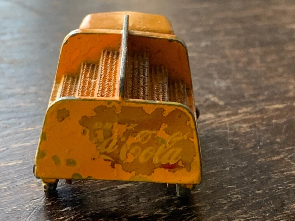 Vintage Lesney Coca Cola Karrier Bantam Delivery Van No 37 Diecast Model Truck - Image 4 of 4