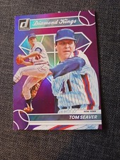 2023 Donruss Baseball Diamond Kings Base Holo Purple Tom Seaver New York Mets