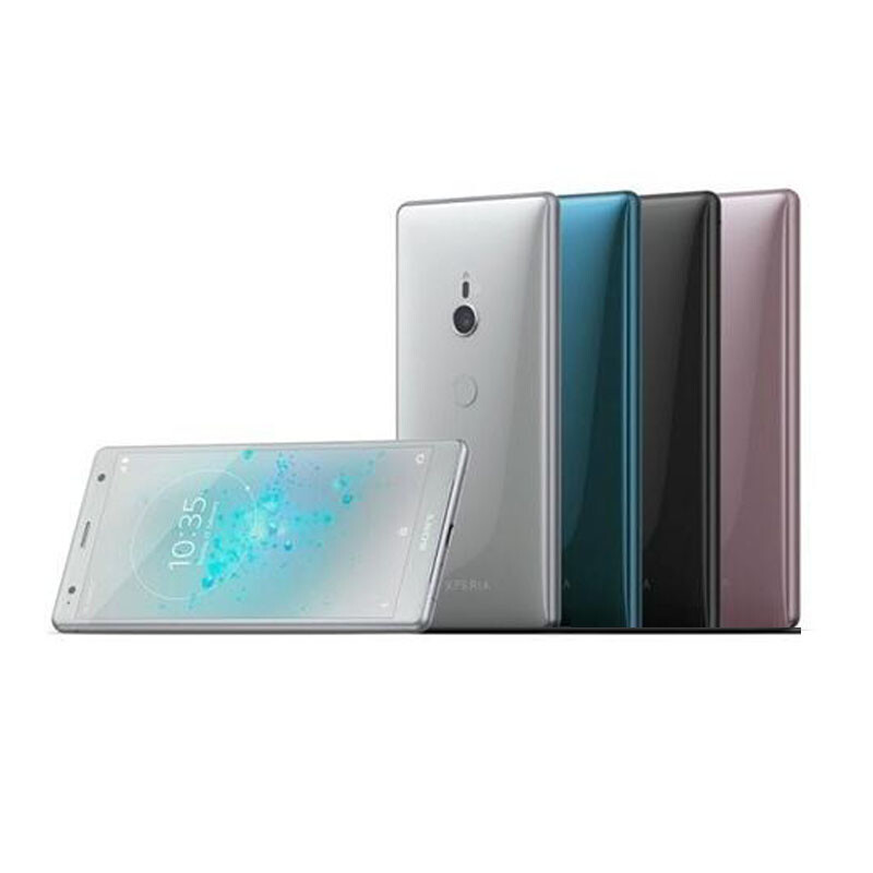 SONY - 【samohan19】Xperia XZ2 Silver 64 GB Sony Xperia XZ2 H8216 H8296 64GB Unlocked Android Smartphone