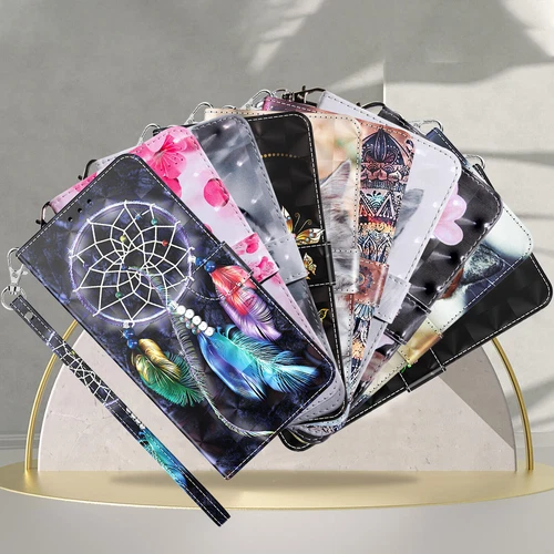 Wolf Dog Flower Cat Wallet Cover Case For Google Pixel 9 8 7 6 9A 8A 7A 6A 5 4A - Picture 11 of 28