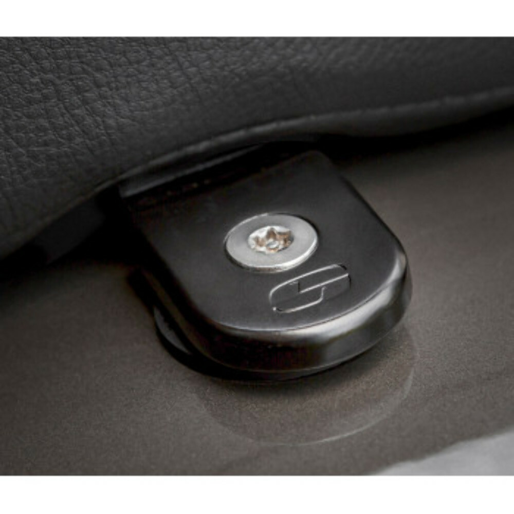 Saddlemen Black Security Tab Cover Seat Screw Lock Kit Harley Softail