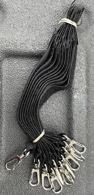 Velcro  Multi  Functions Easy Hang Straps with Carabiner lot of 10 pcs NEW