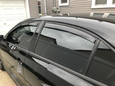 TEAM HEKO IN-CHANNEL VENT VISORS FOR LEXUS IS  2014-2020 ( FULL SET)