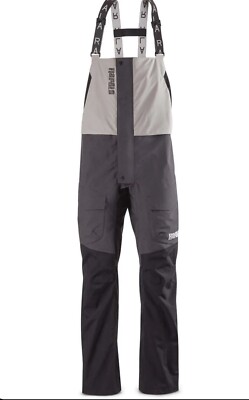 Rapala R1 Rain Bib Pro, 100% Polyester, 2 Lined Warming Pockets 3XL - STAY DRY!