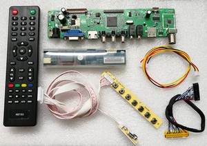 New LCD Controller Driver Board for NT156WHM-N10 TV+HDMI+VGA+CVBS+USB T.VST56