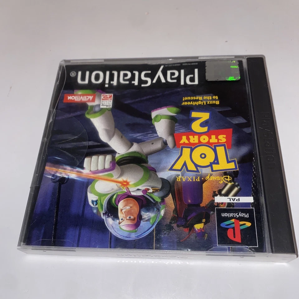 Toy Story 2 Buzz Lightyear to the Rescue PlayStation 1 PS1 Game sticker sealed - Image 4 of 4