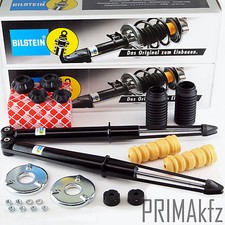 2x BILSTEIN Stoßdämpfer + 2x FEBI Domlager + Servicekit hinten für VW Golf 2 3 