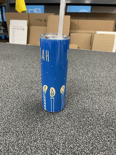 20 Oz Tumblers Hanukkah Sublimation. Or Send the Design And we make it for you - Picture 4 of 4