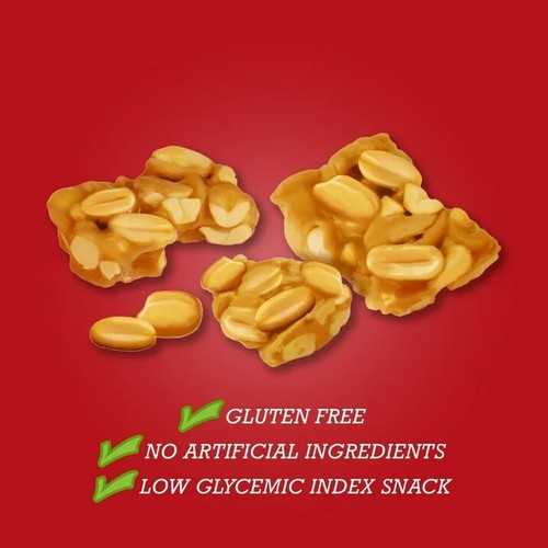 (2 pack) Munch Peanut Brittle Bites - 4.0 oz Bag. FREE SHIPPING - Picture 4 of 9
