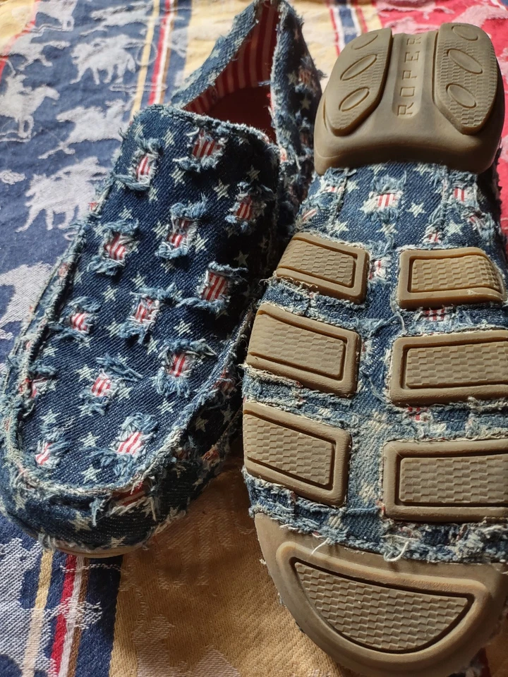 Mocassim Ropers Feminino Estilo Margarida Tamanho 11 - Imagem 2 de 4