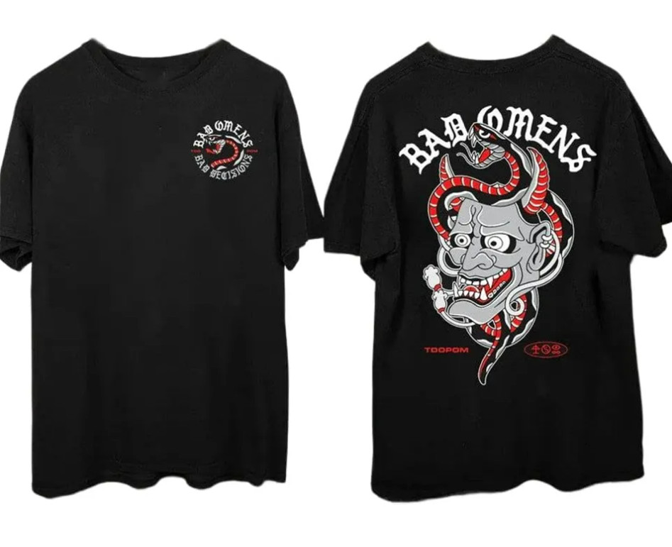 Bad Omens Band Hannya 2022 2023, A Tour Of The Concre… Gem