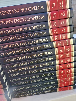 Compton's Encyclopedia 全26巻セット Compton's Encyclopedia 1991: Complete 26 Volume Set