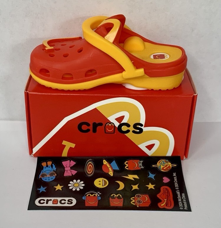 2024 McDONALD'S CROCS HAPPY MEAL TOYS! SAME DAY SHIPPING! | eBay