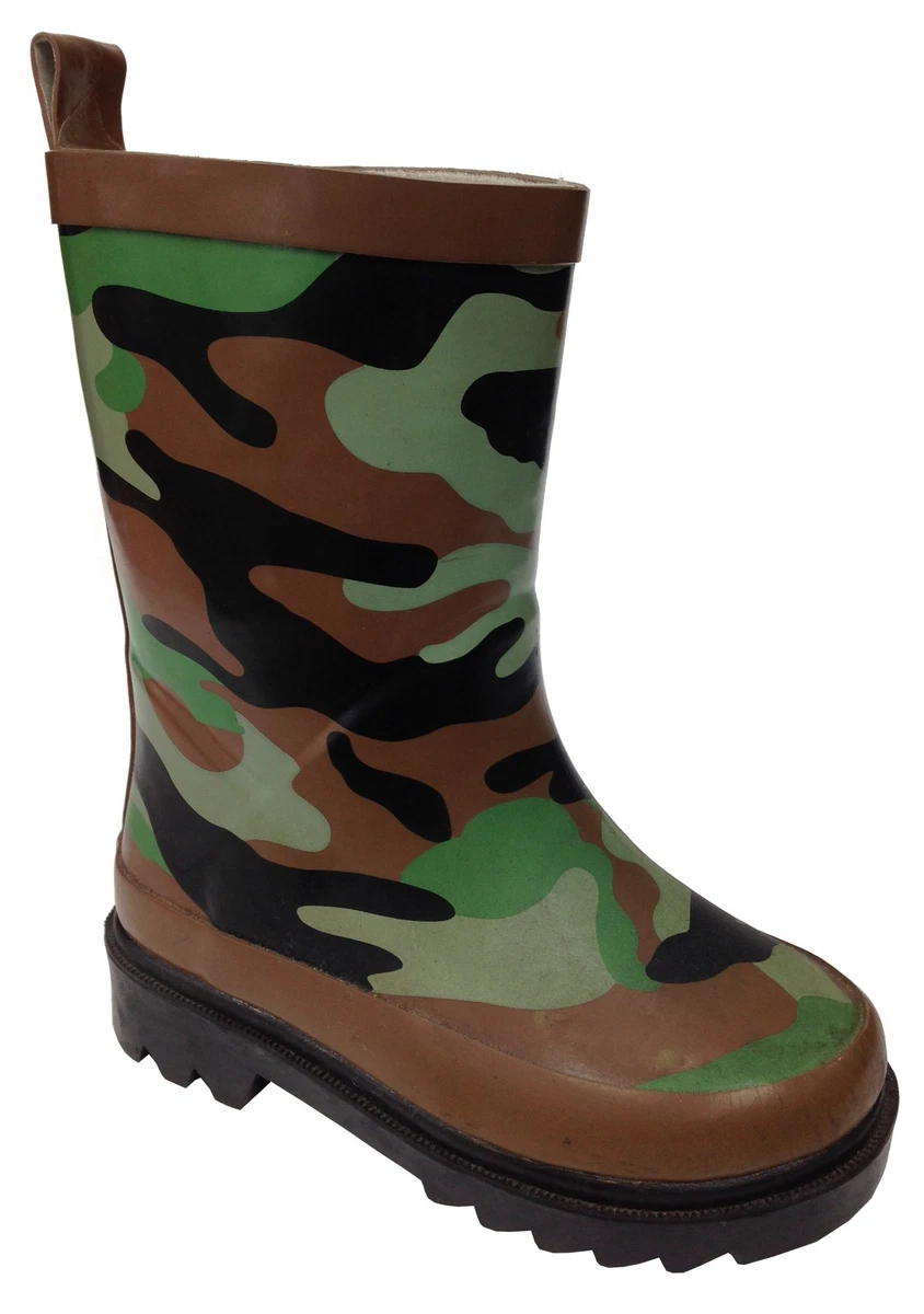 Boys army best sale wellies