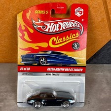 Hot Wheels Classics Series 5 Aston Martin Db4 Gt Zagato Teal 2330 Metal N6946