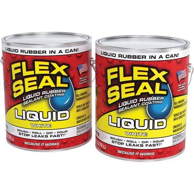Flex Seal Liquid White 1 Gallon FLX-US855WHT01-2
