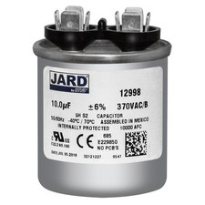10 uf/MFD 370 VAC volts Round Run Capacitor 50/60 Hz -Lot-1